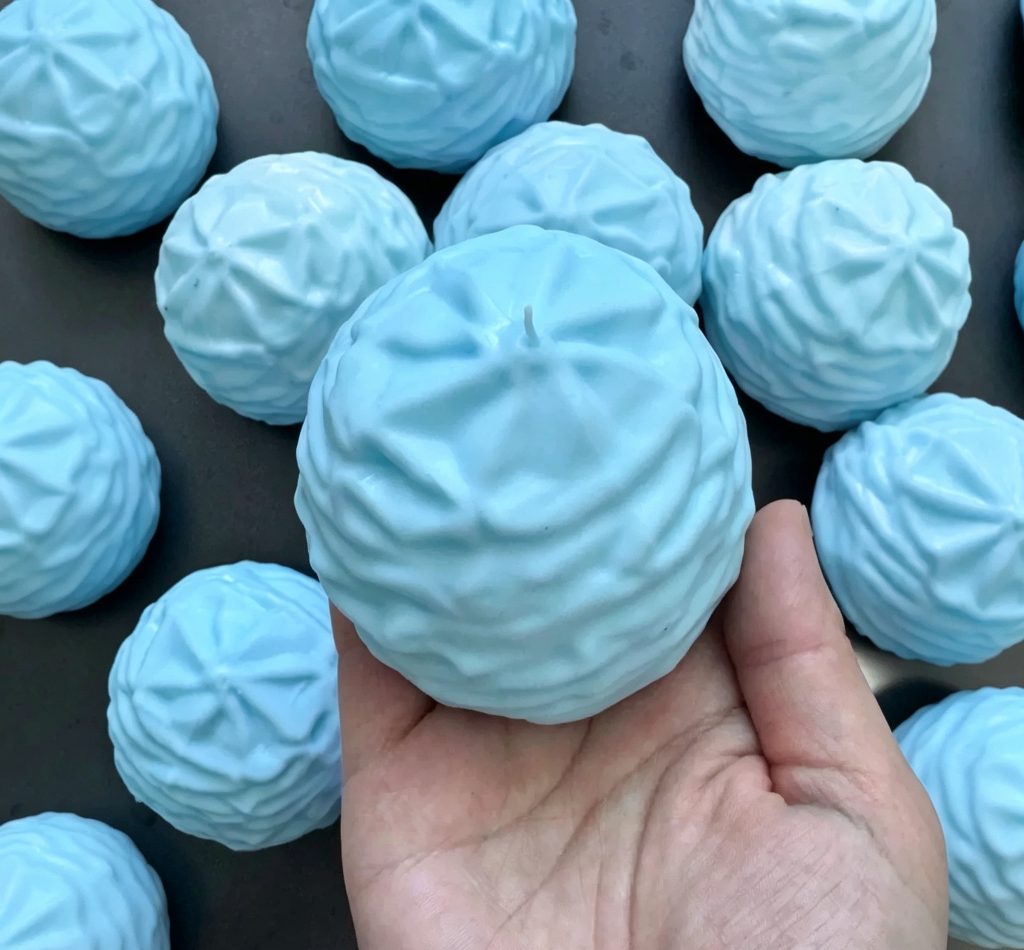 Blue Cream Crispy Squeeze Toy, Fluffy Whipped Cream Stress Relief Squishy product image