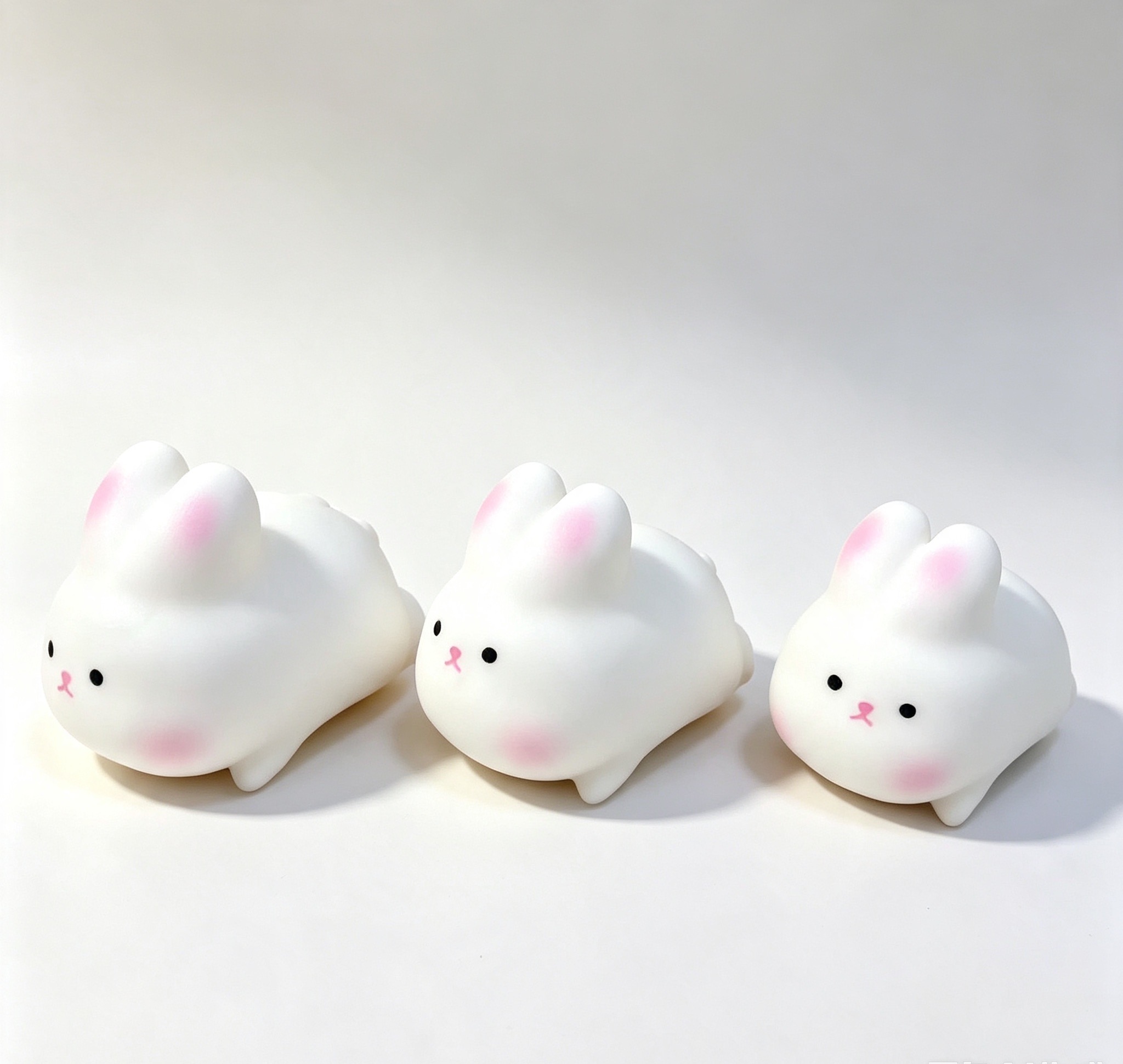 Cloudy Soft Squishy Toys, Lying Pig Bunny Dog TPR Stress Relief Fidget Toy - Image 3