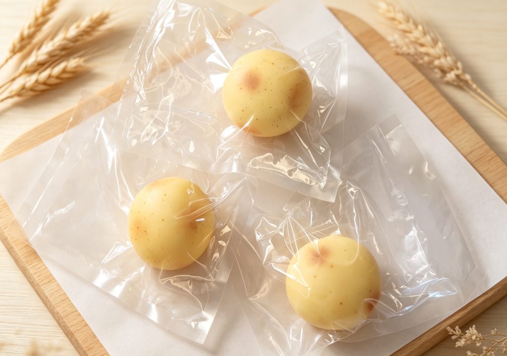 Crunchy Potato Squishy Fidget Toy, Satisfying ASMR Crisp Sound, Moderate Sticky Skin & Unique Squish Texture product image