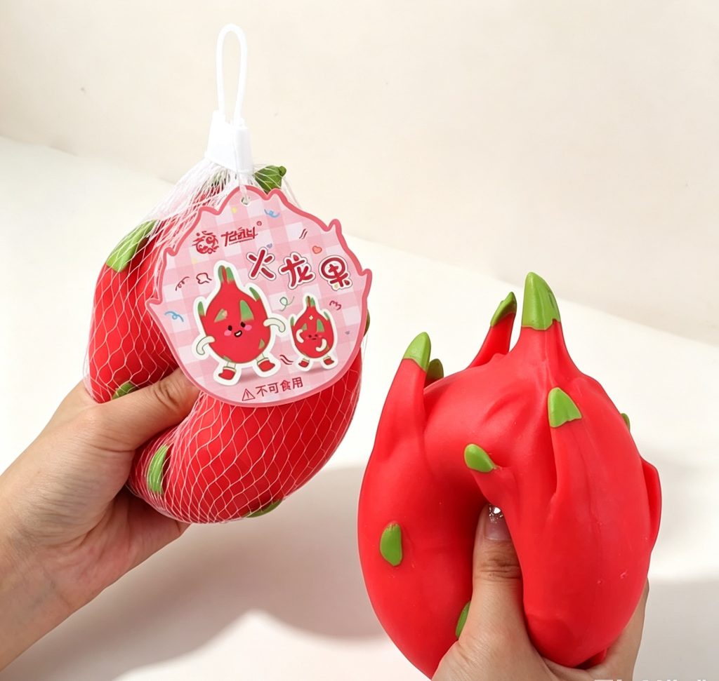 Dragon Fruit Fluid Squeeze Ball, Stress Relief Squishy Toy product image