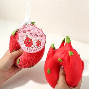 Dragon Fruit Fluid Squeeze Ball, Stress Relief Squishy Toy
