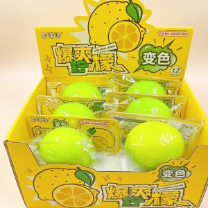 Color Changing Lemon Squishy Stress Relief Toy
