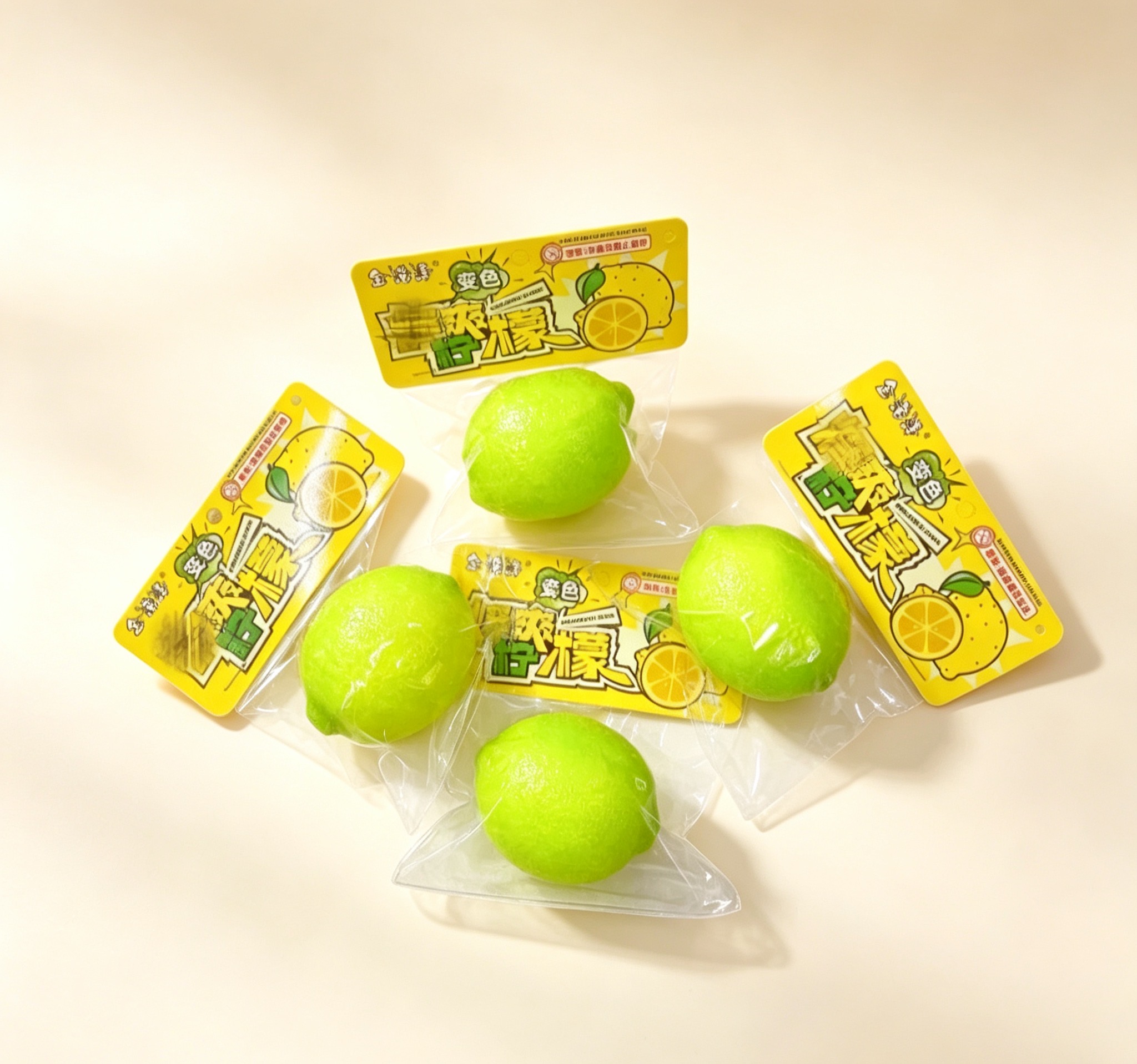 Color Changing Lemon Squishy Stress Relief Toy - Image 6