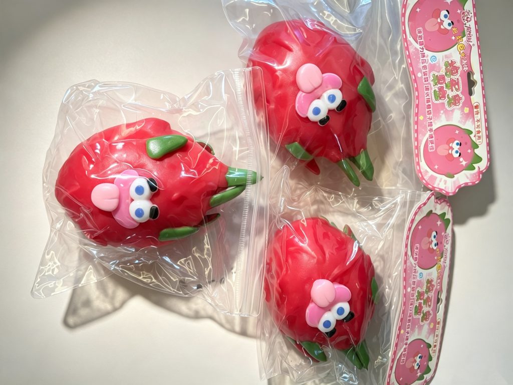 Silly Pitaya Squishy, Cute Dragon Fruit Stress Relief Squeeze Toy product image