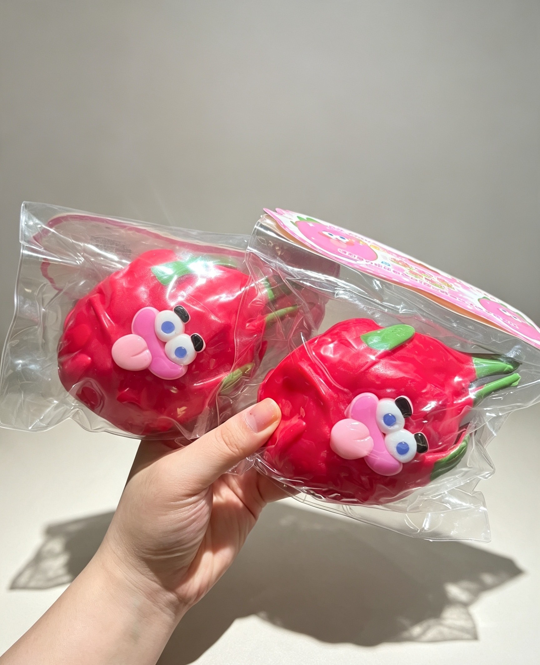 Silly Pitaya Squishy, Cute Dragon Fruit Stress Relief Squeeze Toy - Image 2