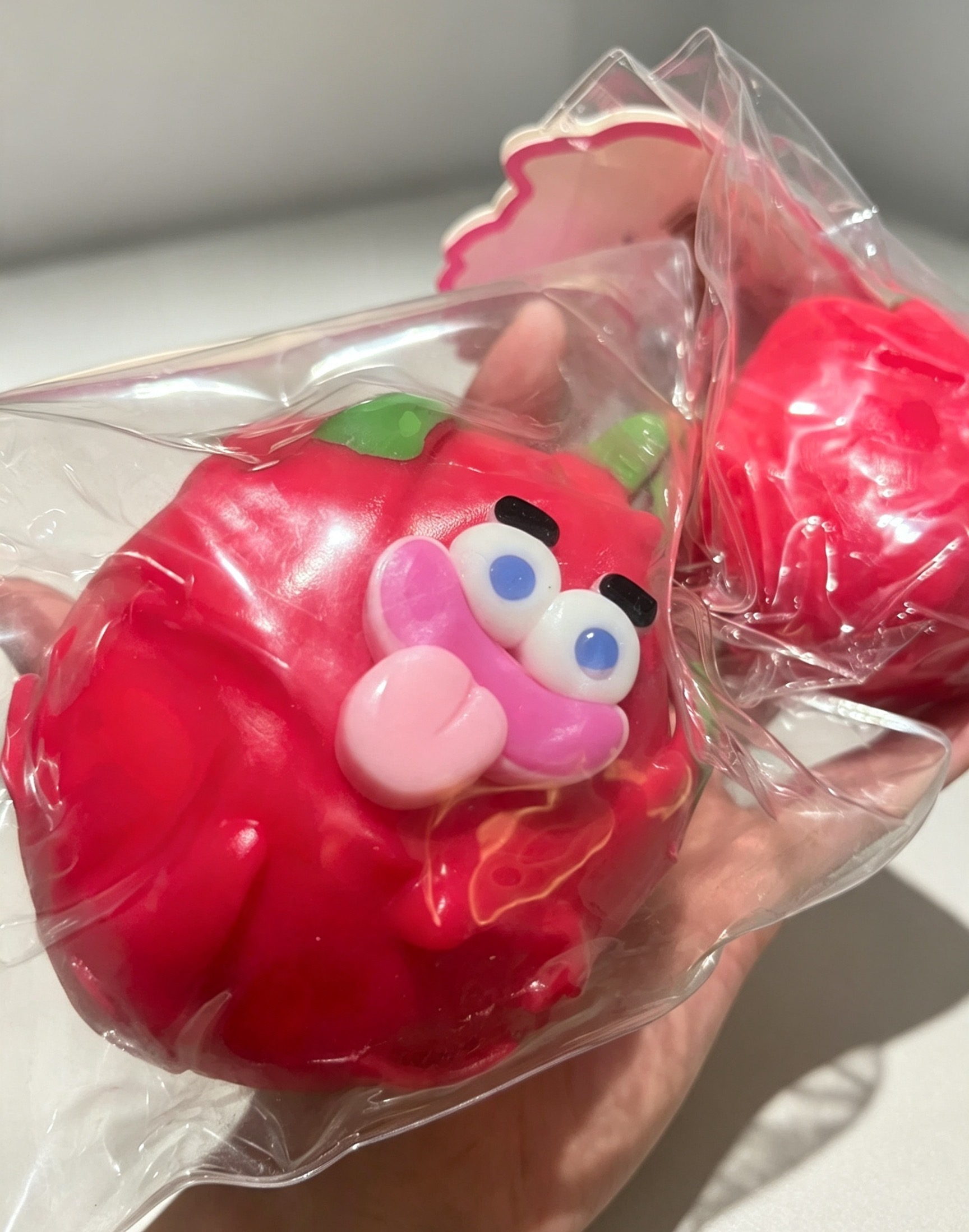 Silly Pitaya Squishy, Cute Dragon Fruit Stress Relief Squeeze Toy - Image 3