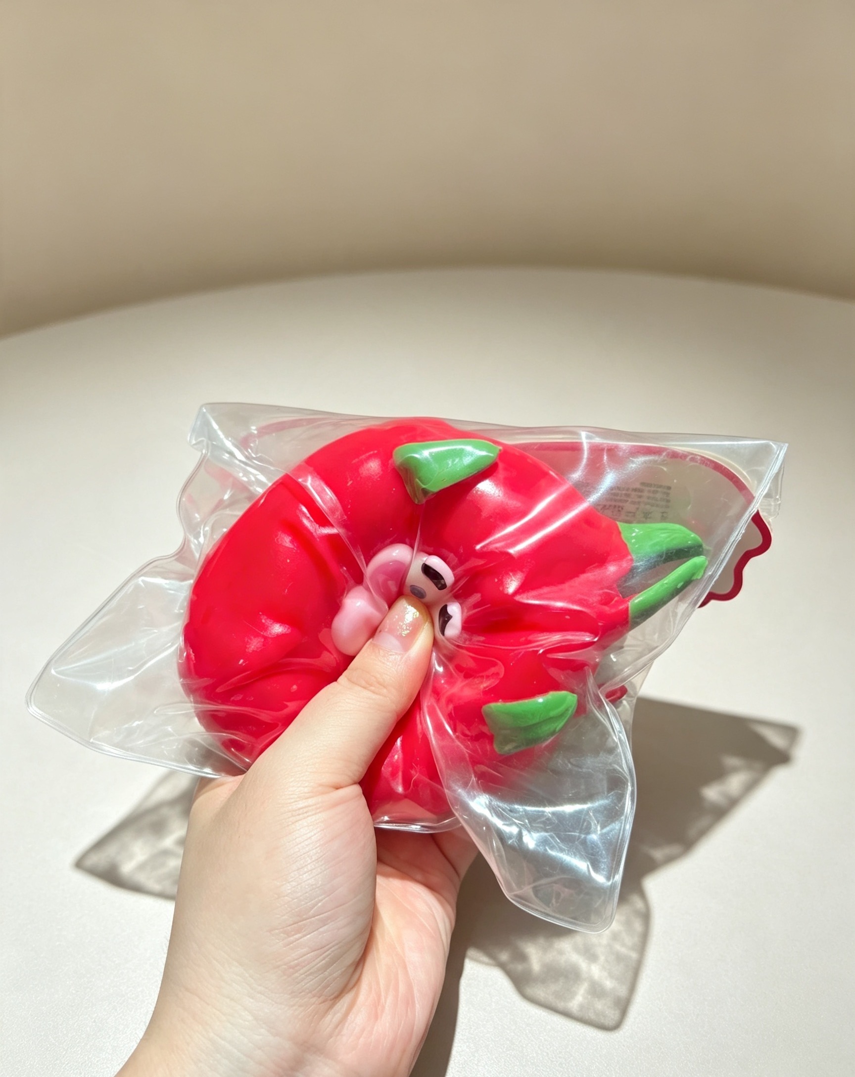 Silly Pitaya Squishy, Cute Dragon Fruit Stress Relief Squeeze Toy - Image 4