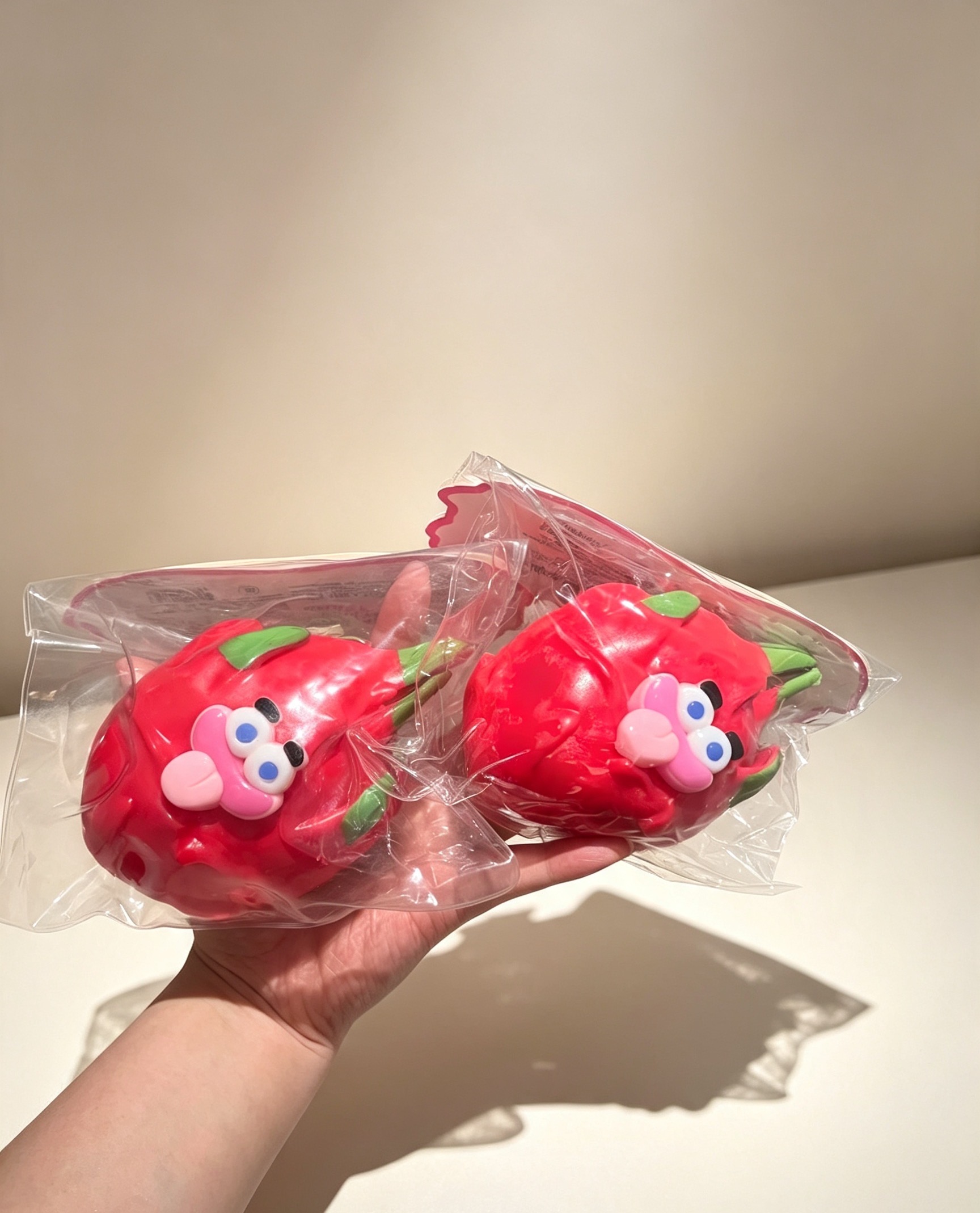 Silly Pitaya Squishy, Cute Dragon Fruit Stress Relief Squeeze Toy - Image 5